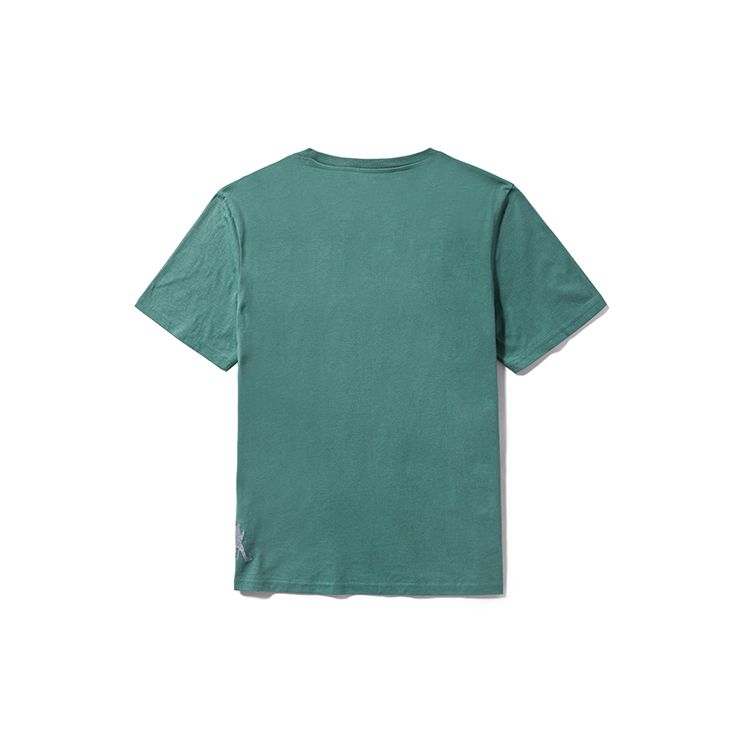 Timberland Outdoor Casual Breathable Short Sleeve T-Shirt Men Tops Blue-Green A42YU-CL6