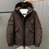 Plus Size 5XL-11XL Fashion Men's Oversize Parkas Winter Coat Hooded Casual Loose Thick Warm Winter Jacket