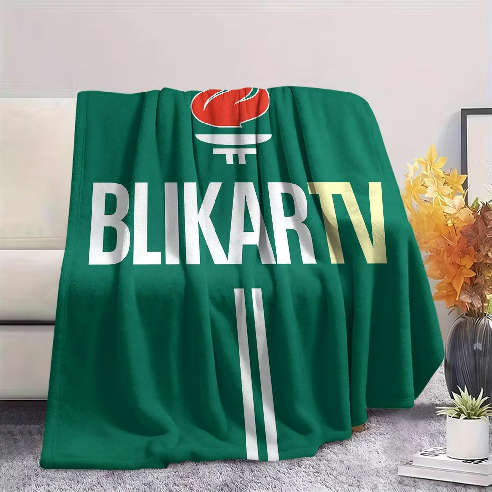 Breidablik Amateurs Print Flannel Blanket, High quality Comfortable for All Seasons, Home Decor, Warmth and Comfort