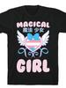 Magical Girl Trans Pride T Shirt All Season Humor Men'S T Shirt Round Neck Short Sleeve Soft Breatha