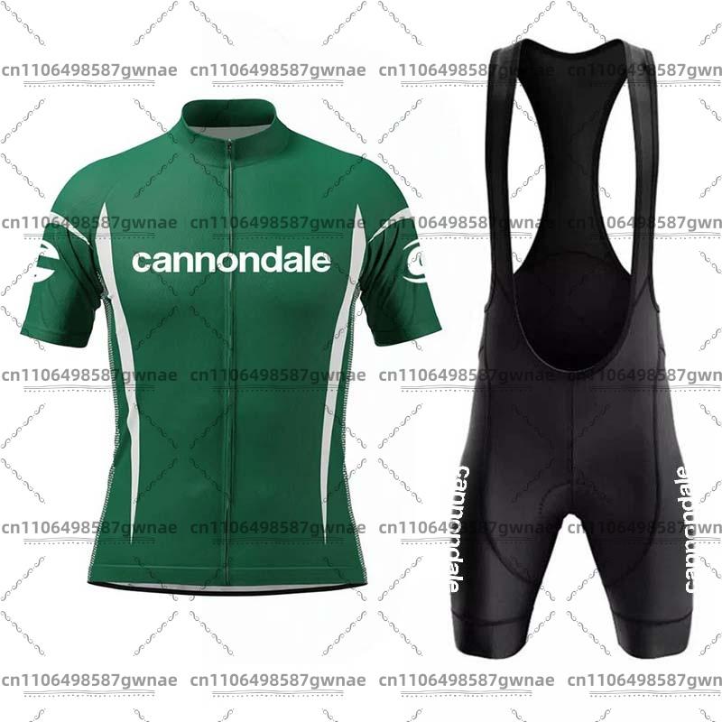Cannondale Mountain Bike Jersey Set, Reflective Custom Jersey with Bib Shorts Summer Jersey