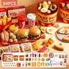 Children Pretend Play Kitchen Toys Sets Simulation Dessert Bread Food Cooking Games Play House Party Activities Games Girl Toys