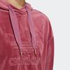 Adidas Originals Buchstaben Logo Kapuzenpullover Lässiges Langarm-Sweatshirt Damen Sweatshirt Rose GV2925