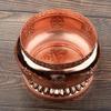 Tibetan Toba Bottle Food Organizer Tantric Metals Handicraft Buddhist Auspicious Tribute Home Gift Collection Desktop Decorative