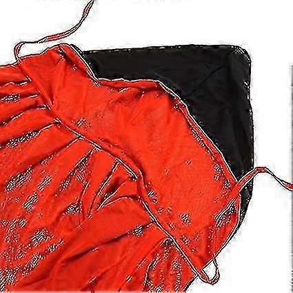 Halloween Cape Adult, Black Hooded Cape 140cm