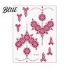 Quick Apply Tattoo Stickers Temporary Sticker Flower Lace Lotus Pattern Fake Tattoos for Women Men Fun Family Waterproof DIY Face Arm Leg