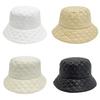 Winter Womens Featherweight Quilted Fisherman Hat With Windproof Sunshade For Casual Fashion