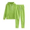 Children's Solid-color Loose Sweatshirt And Sweatpants Casual Sportswear Set