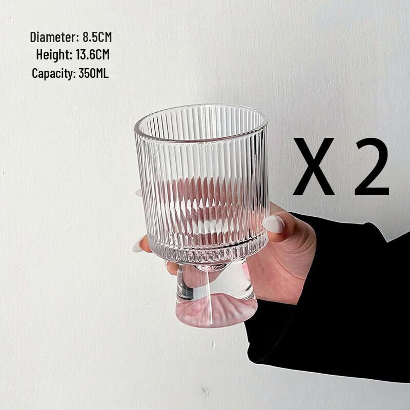 Mountain Peak Glass Cup