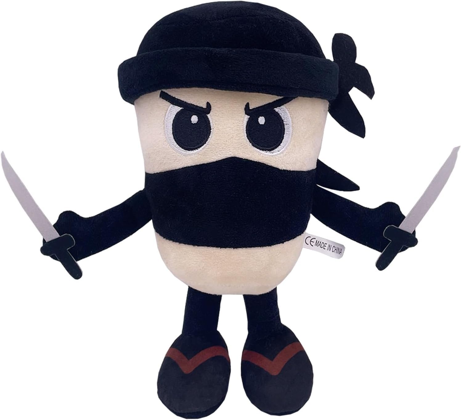 Italian Brainrot Plush Toy, Brainrot Plush Toy, Brainrot Internet Meme, Internet Anime Decoration, Birthday Gift, Christmas Gift (Capuccino Asashino)