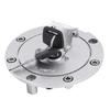 Fuel Tank Fuel Cap, Fuel Tank Cap Lock with 2 Keys, 7 Hole Tank