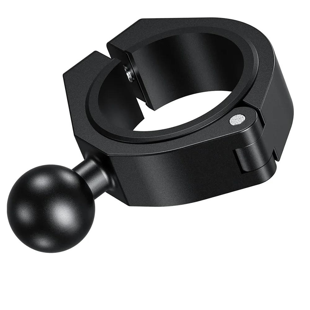 UTV Motorcycle Bicycle Handlebar Mount Adapter Clamp Base with 1" Ball Fit 1.5''/1.65''/1.75''/1.85''/2'' Roll Cage Bar