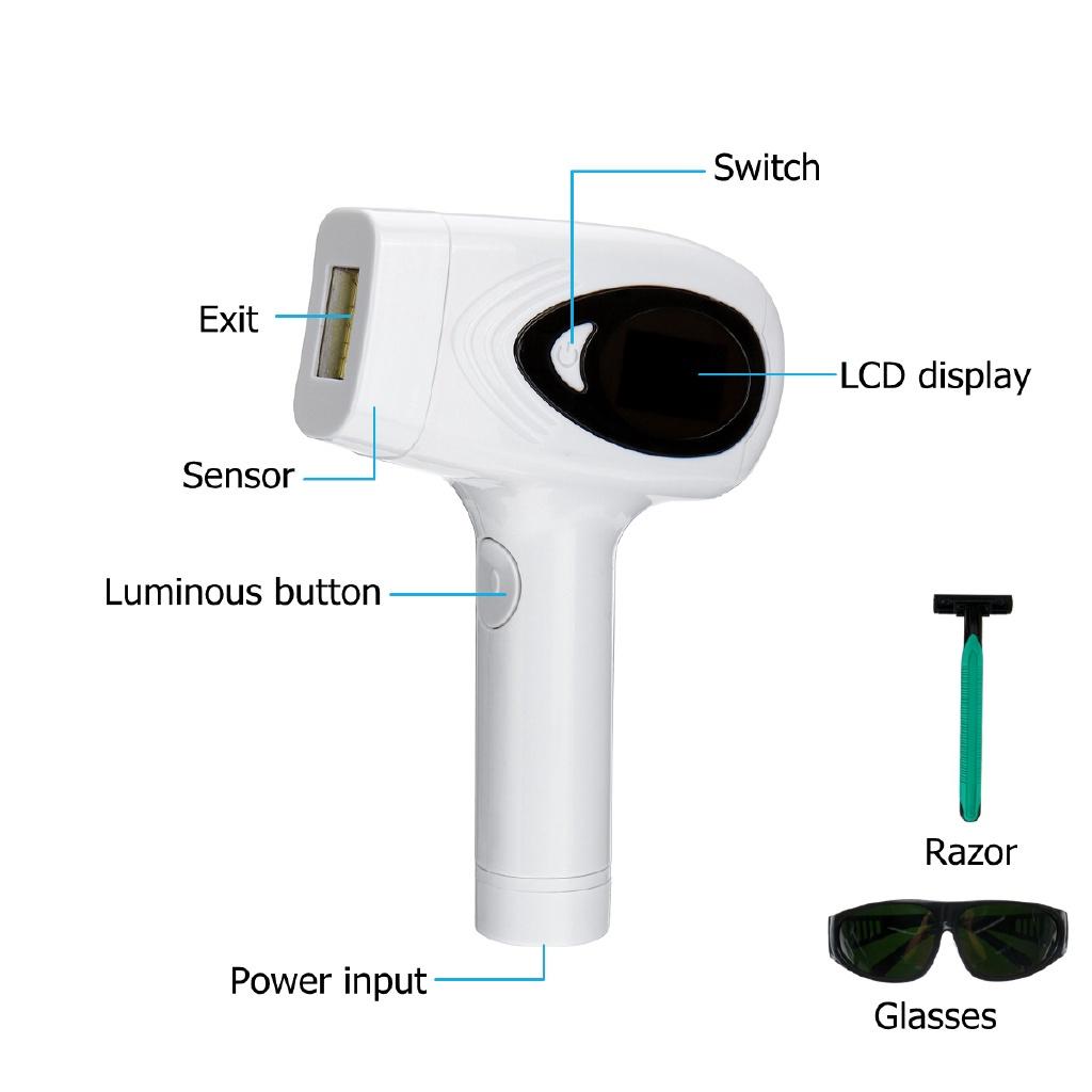 36W Laser Epilator Hair Removal Device Permanent Bikini Trimmer Depilador Beauty 999999 Flash IPL Laser Hair Removal Machine