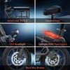 Foldable Electric Scooter, 500-watt Motor, with Seat and Basket, Maximum Range of Up To 34 Kilometers.