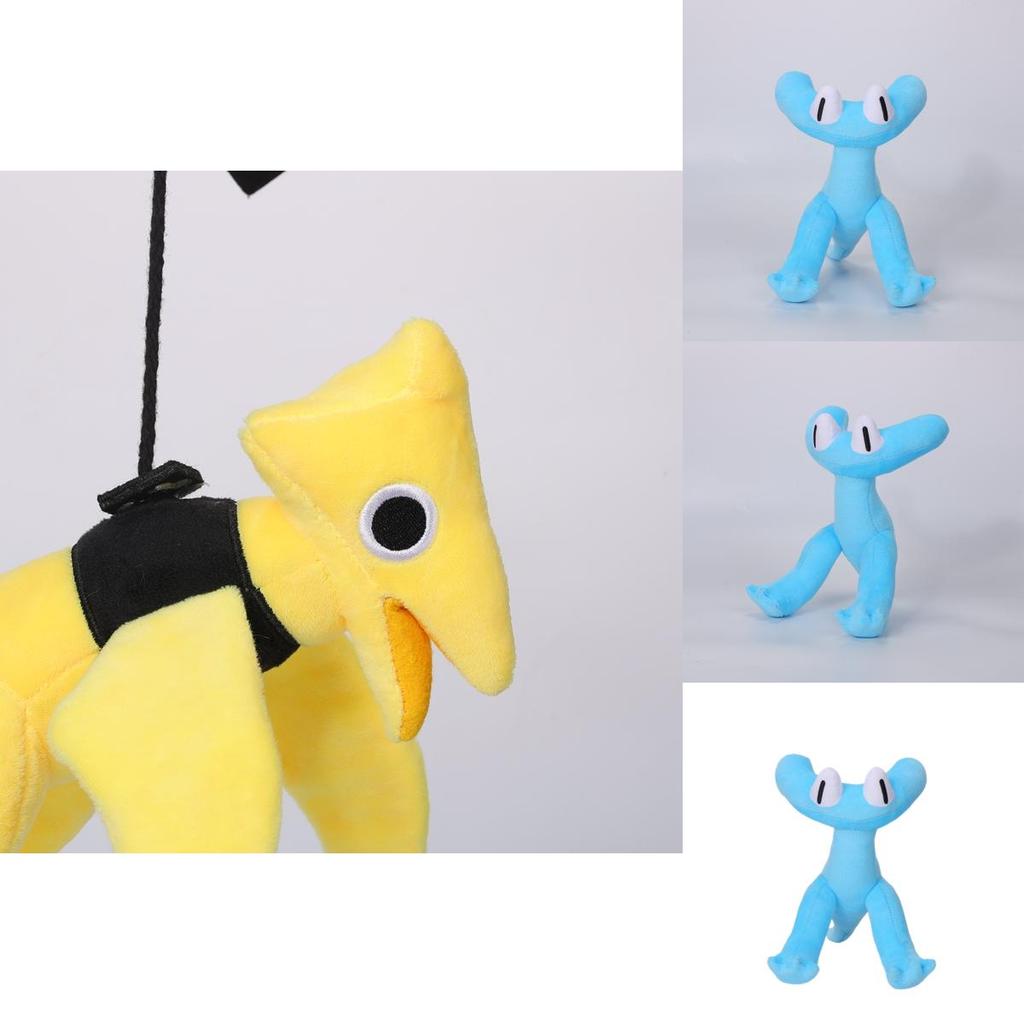 Rainbow Friends Capitolo 2 Peluche Dinosauro Morbido e coccoloso Peluche corto di Jili