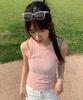 Hangeul Geek Chic Edge Sunglasses Pink