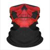 Cycling Face Mask Riding Scarf Breathable Skull Print Neck Gaiter Women Bandana Headwear Headband Snood Hiking Mask Balaclava