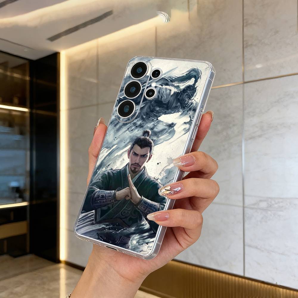N-Z-Ne-zha Hot anime Clear Phone Case for Samsung S25, S24, S21, S22, S23, S30, Ultra, S20, Plus, FE, Lite
