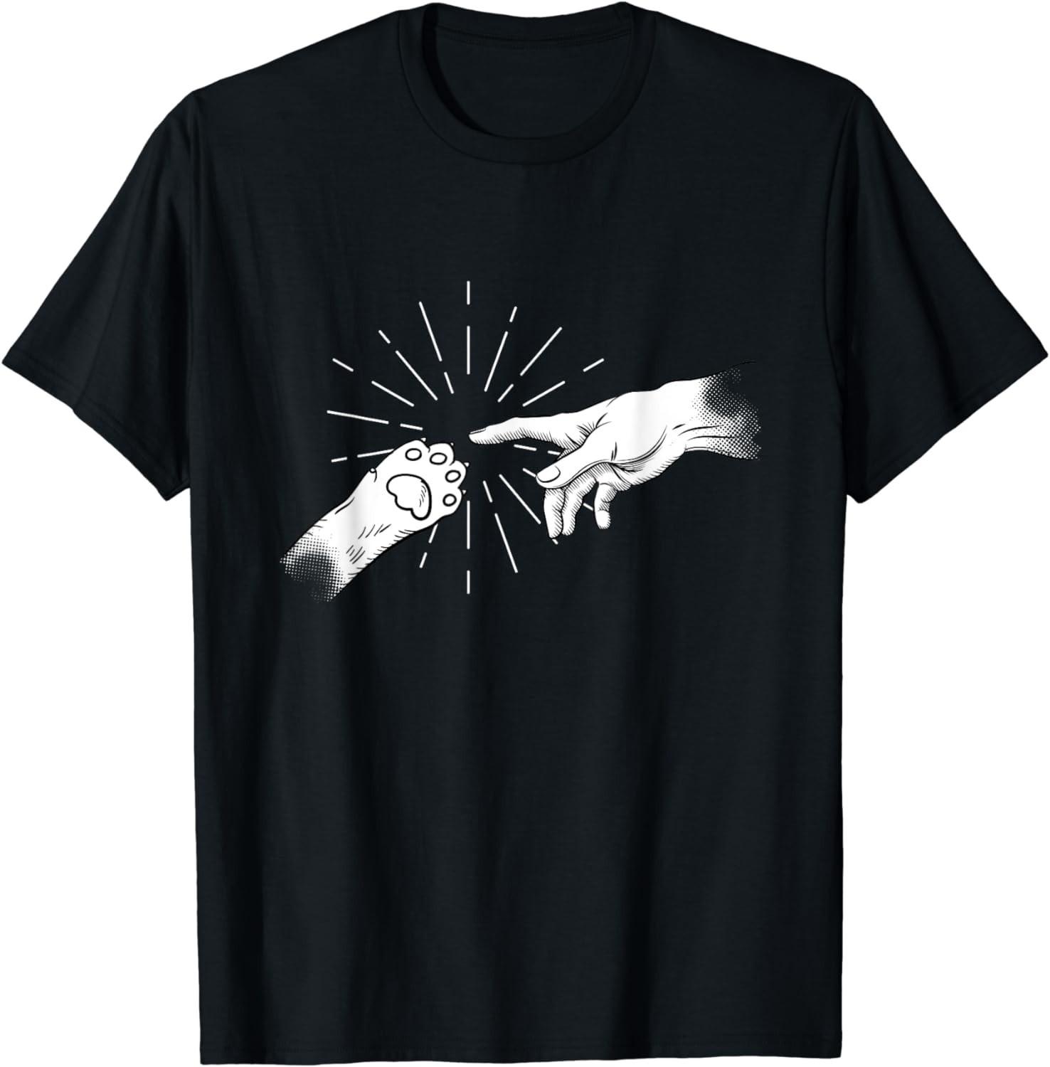 BEST! Creation of Cat - Funny Cat Lover Gift Tee Size S-3XL S