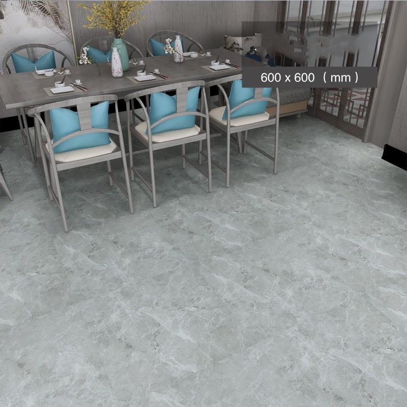 10/20pcs 60*60cm PVC Marble Self-adhesive Wearproof Floor Sticker Waterproof Bathroom Decor Hom Home Decor