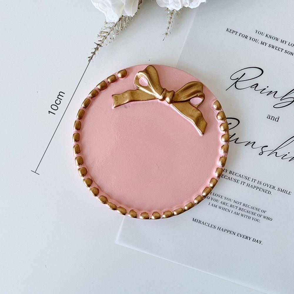 

Фотореквизит Декоративная тарелка для украшений Смола Блюдо для украшений Новый поднос для хранения серег Ювелирные изделия Style 2