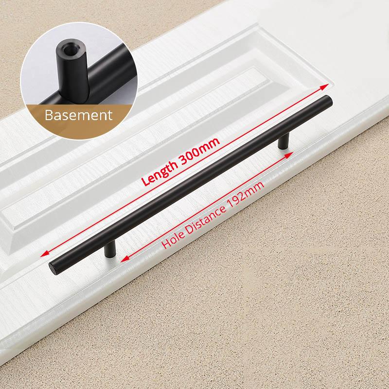 KAK 2" ~ 39'' Küchenschrankgriffe T-Stangen-Griff Gerader Griff Schubladengriffe Schrankgriffe Durchmesser 12mm Möbelgriff Beschläge