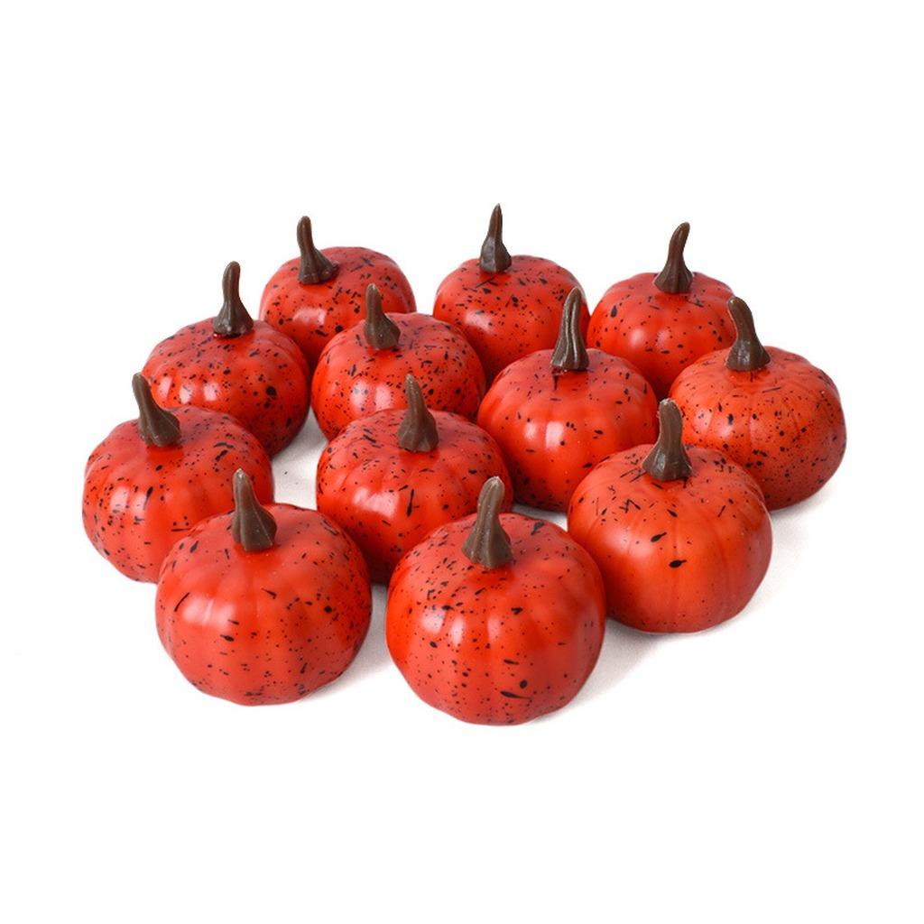 Decorative Pumpkins Vivid Artificial Mini Pumpkins Artificial Fruits Lifelike Fake Small Pumpkins For Home Decoration Home Decor