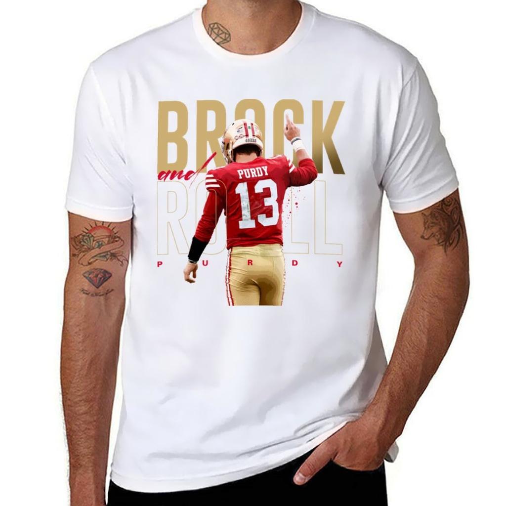 Brock Purdy 13 TShirt Casual Trendy Short Sleeve TShirt
