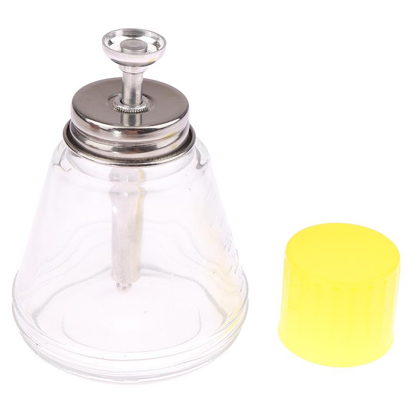 180Ml Glass Nail Art Pump Dispenser Cleaner Bottle Liquid Alcohol Bottle Phone Screen Repair Remover Cleaner Bottle Dispenser