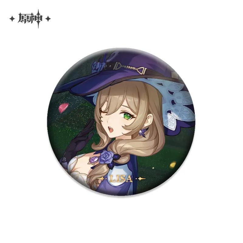 Sunsyea Genshin Impact Official Merch miHoYo Original Theme Series Badge Vol.4 Alhaitham Kaveh Furina Arlecchino