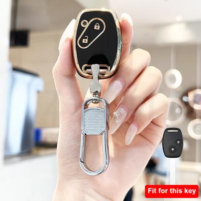 Tpu Car Key Case Cover Auto Shell Fob Holder For Honda Civic Accord Vii Crv Frv Insight Shuttle Stream Jazz Keyless Accessories