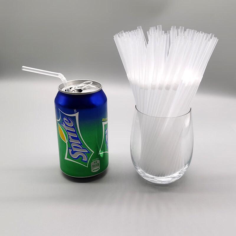 ZISIZ 18cm Disposable Plastic Straws