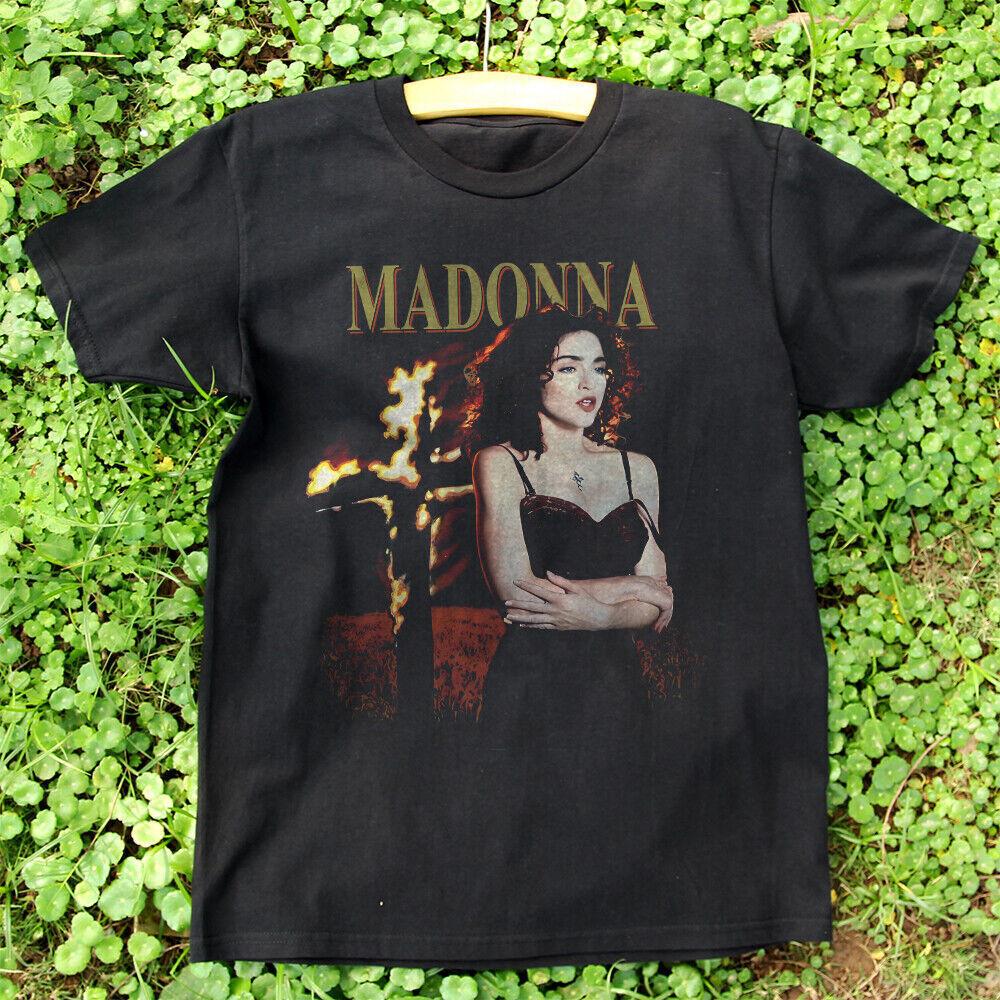Madonna Shirt Like A Prayer Retro Music T-shirt Size S-5XL Unisex Gift for Fans XXL