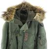 Buzz Rickson's M13794 Padded N-3B Flight Jacket M Khaki Green Military Men's Used