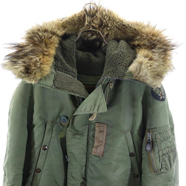 Buzz Rickson's M13794 Padded N-3B Flight Jacket M Khaki Green Military Men's Used