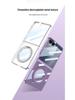 Samsung ZFlip7 Case: New Magnetic Wireless Charging, Transparent Rotating Bracket, GKK Compatible.