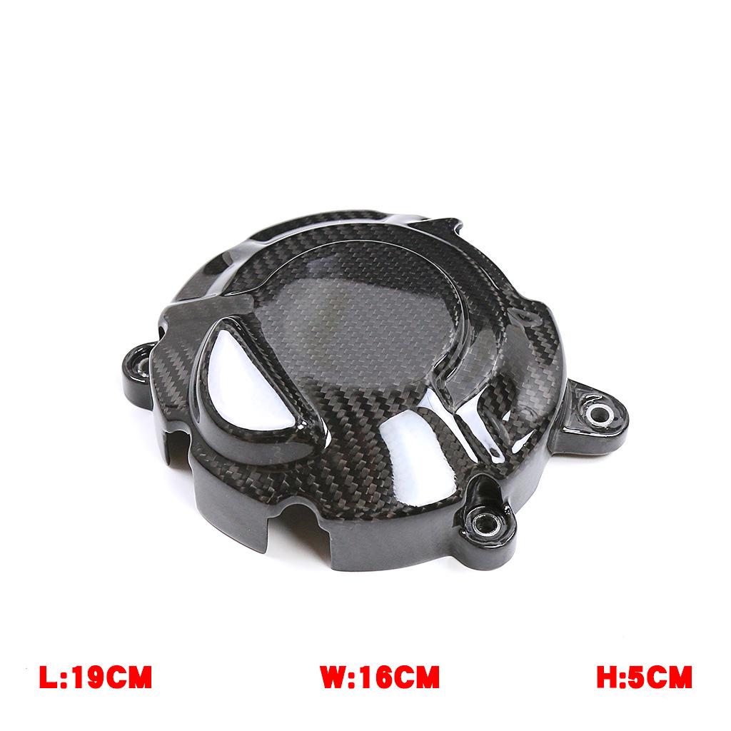 Kawasaki ZX4RR/ZX4R Carbon Fiber Engine Cover.