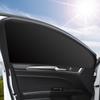 Car Side Window Sunshades Strong Magnets Blackout Heat Insulation Sun Protection Curtain Window Film Modeling Accessories