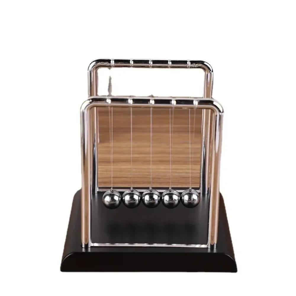 Cradle Balance Steel Ball Teaching Supplies Physics Science Pendulum Desktop Toys Stress Relief Gifts Home Decoration
