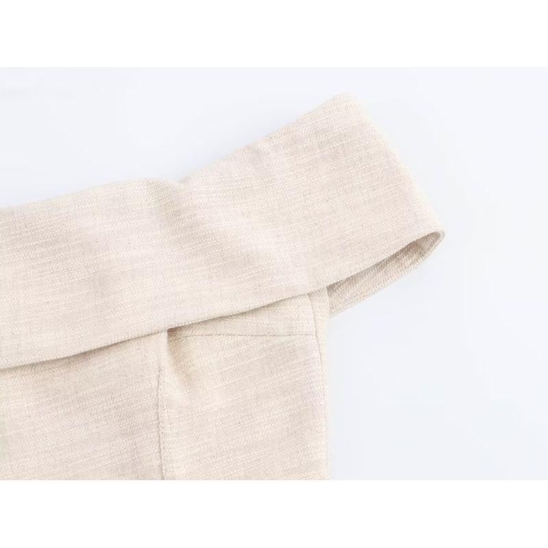 Kaslead New Arrival Women's Clothing Fashion Style Side Slit off-the-Shoulder Tops Long Pants 8202151 8199151