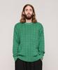 CARGOBROS Cb Pigment Cable Round Knit (Green)