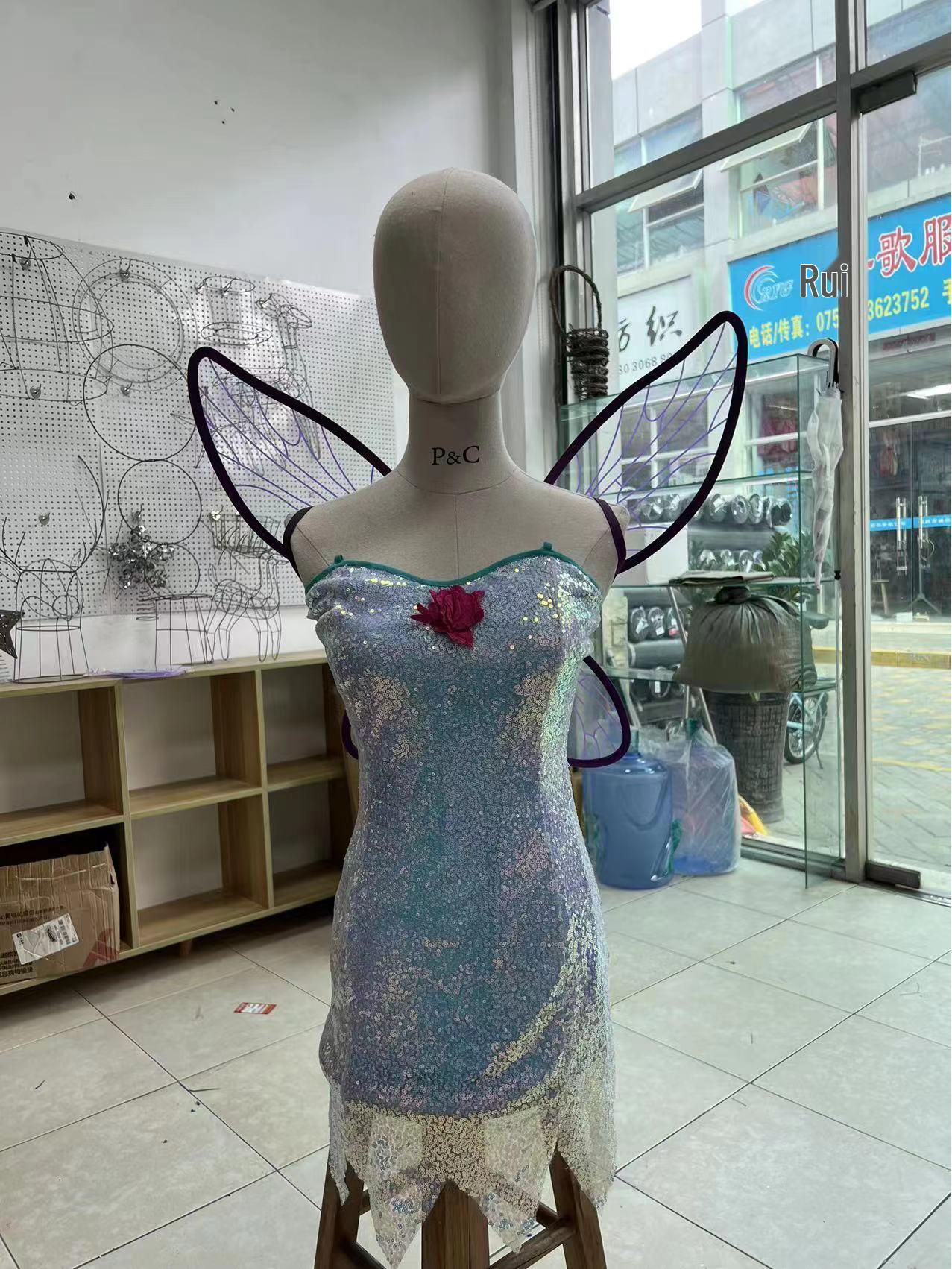 

Christmas Elf Fairy Halloween Cosplay Costume Wings Only
