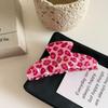 Koreaanse Roze Luipaard Haarklem Hoge Sense Design PVC Haarklem Delicaat Achterkant van het Hoofd Opgestoken Haaienklem Haaraccessoire 2026 Nieuw
