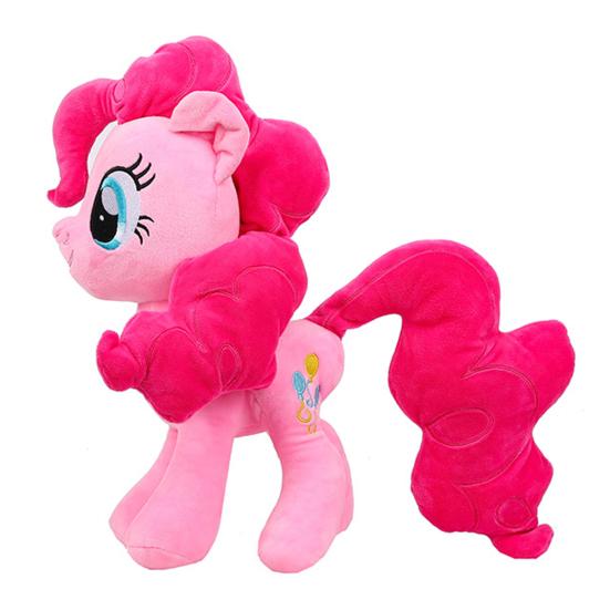 

Yousheng Pony Plush Toy Soft Pillow Cute Film Character Doll Stuffed Companion Gift for Kids Bedroom Sofa Car Decoration 40cm розовый