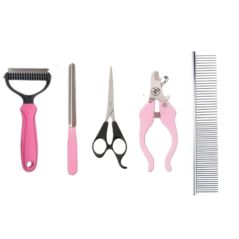 Pet Hair Clipper Haircut Trimmer Shaver Set Cat/Dog/Rabbit Grooming Clipper Cutter Pet Supplies Electric Scissors Set Supplies
