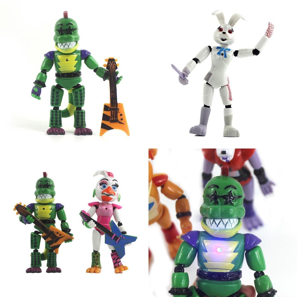 Prémiová kolekce 5 ks pohyblivých kloubových figurek Five Nights At Freddy's Security Breach