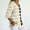 Women's Shirts Dressy Casual T,Shirts 3/4 Sleeve Tunic Tops Basic Tees Pullover Work Blouses
