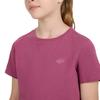 Koszulka Bawełniana T-Shirt Dziewczęcy 4F F2397