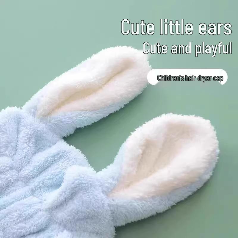 Kids' Quick-Dry Absorbent Hair Cap