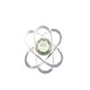 Green Amethyst Gemstone 925 Sterling Silver Jewelry Handmade Ring For Wedding RR-21-21